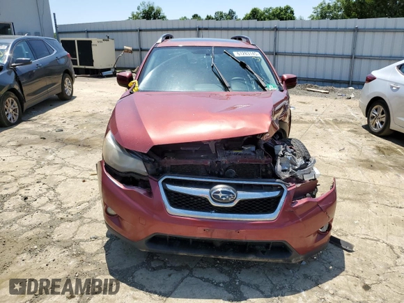 2014 Subaru Crosstrek Premium with VIN JF2GPAVC1E8240803, listed as a Copart auction lot 61283145 with Not provided miles and Salvage title. Bid and sale history available at DreamBid. Image 5.