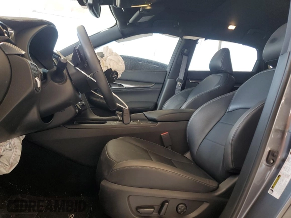 2023 Infiniti QX55 Luxe with VIN 3PCAJ5JR4PF123016, listed as a Copart auction lot 58630185 with 12,488 mi miles and Salvage title. Bid and sale history available at DreamBid. Image 7.