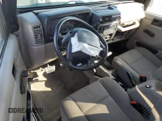 2003 Jeep Wrangler Sahara with VIN 1J4FA59S93P376775, listed as a Copart auction lot 53979415 with 93,995 mi miles and Salvage title. Bid and sale history available at DreamBid. Image 8.