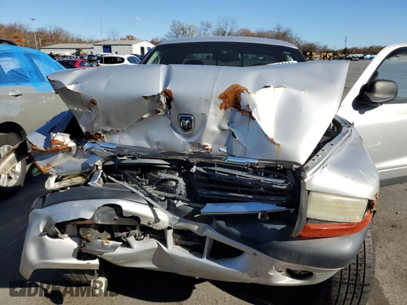 2004 Dodge Dakota Sport with VIN 1D7HG32N44S540671, listed as a Copart auction lot 80000954 with 140,475 mi miles and Salvage Title. Bid and sale history available at carsss.com. Image 11.