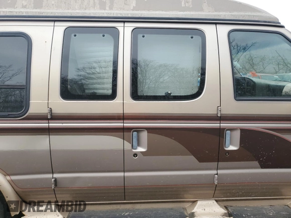 1995 Ford Econoline Cargo with VIN 1FDEE14N8SHA52902, listed as a Copart auction lot 44407505 with 81,474 mi miles and Salvage Title. Bid and sale history available at carsss.com. Image 11.