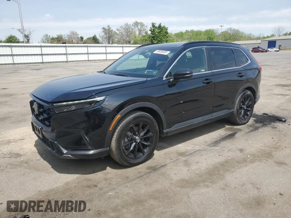 2023 Honda CR-V Sport with VIN 2HKRS6H56PH812484, listed as a Copart auction lot 55608005 with 46,064 mi miles and Salvage Title. Bid and sale history available at DreamBid. Image 1.