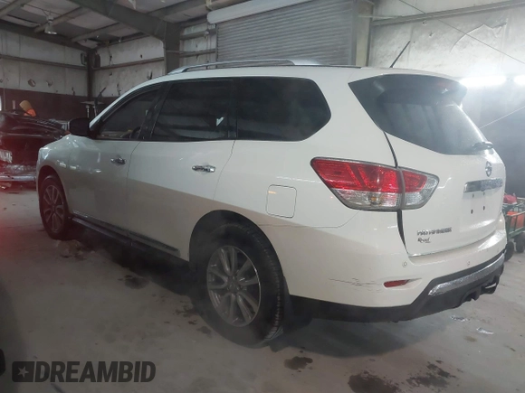 2016 Nissan Pathfinder S with VIN 5N1AR2MN1GC638872, listed as a IAAI auction lot 41614587 with 92,975 mi miles and . Bid and sale history available at DreamBid. Image 14.