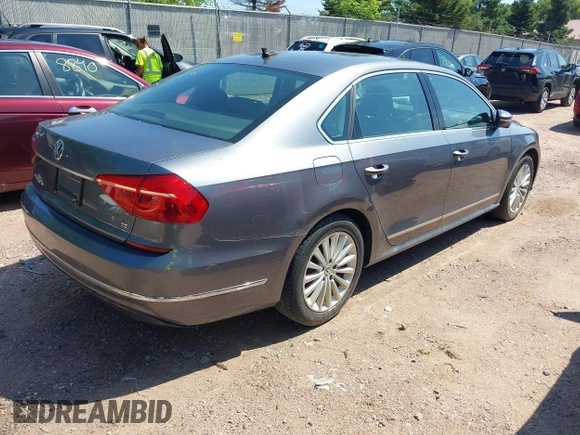 2016 Volkswagen Passat SE with VIN 1VWBS7A30GC055235, listed as a IAAI auction lot 42634670 with 155,944 mi miles and . Bid and sale history available at DreamBid. Image 4.