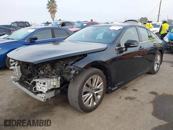 2022 Toyota Mirai XLE with VIN JTDAAAAA8NA005110, listed as a IAAI auction lot 41174928 with 30,151 mi miles and . Bid and sale history available at DreamBid. Image 18.