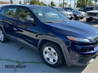 2014 Jeep Cherokee Sport with VIN 1C4PJLAB1EW131620, listed as a Copart auction lot 52456135 with Not Provided miles and Clean Title. Bid and sale history available at DreamBid. Image 1.