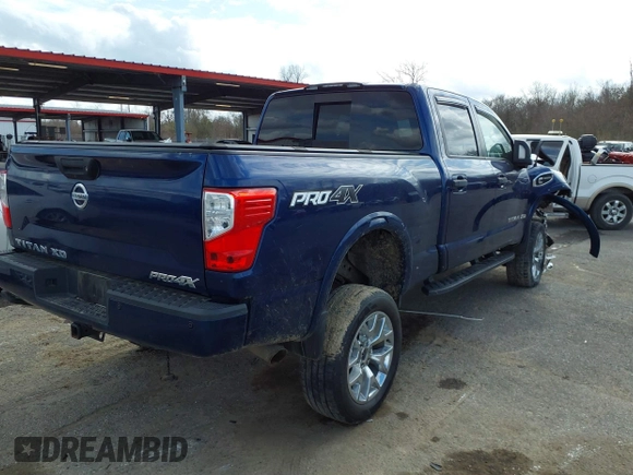 2017 Nissan Titan Pro-4X z VIN 1N6BA1F45HN519305, wystawiony jako IAAI lot #41689197 z przebiegiem 116 562 mil mil oraz . Historia ofert i sprzedaży dostępna na DreamBid. Obrazek 4.