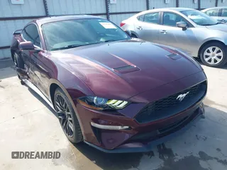 2018 Ford Mustang EcoBoost with VIN 1FA6P8TH3J5132136, listed as a IAAI auction lot 41741496 with 62,526 mi miles and . Bid and sale history available at DreamBid. Image 1.