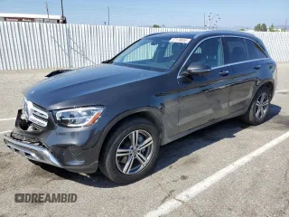 2021 Mercedes-Benz GLC 300 with VIN W1N0G8EB6MF914303, listed as a Copart auction lot 57178855 with 36,767 mi miles and Salvage title. Bid and sale history available at DreamBid. Image 1.
