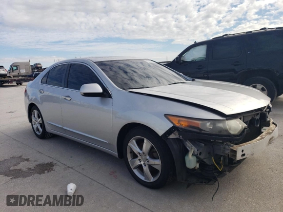 2013 Acura TSX with VIN JH4CU2F48DC006476, listed as a Copart auction lot 89316575 with 98,840 mi miles and Salvage Title. Bid and sale history available at carsss.com. Image 4.
