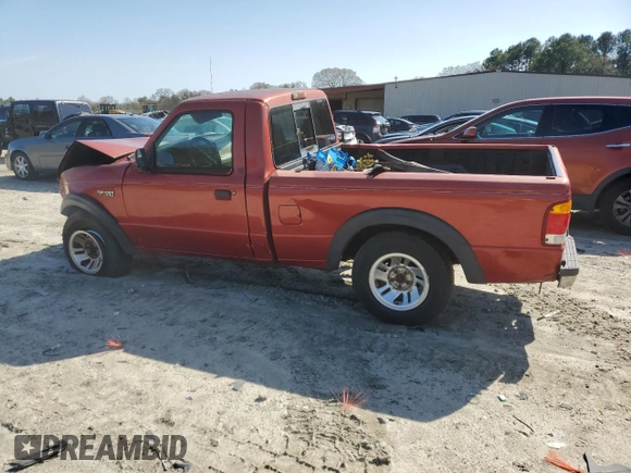 1999 Ford Ranger XL with VIN 1FTYR10C5XUB06570, listed as a Copart auction lot 51580125 with 246,020 mi miles and Salvage Title. Bid and sale history available at carsss.com. Image 2.
