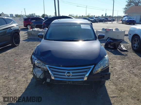 2013 Nissan Sentra SV with VIN 3N1AB7AP6DL707215, listed as a IAAI auction lot 41684144 with 130,726 mi miles and . Bid and sale history available at DreamBid. Image 12.