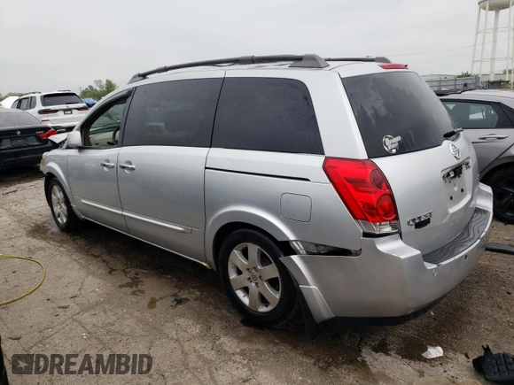 2004 Nissan Quest SE z VIN 5N1BV28U74N325634, wystawiony jako Copart lot #54238404 z przebiegiem Nie podano mil oraz Szkoda całkowita • Salvage title. Historia ofert i sprzedaży dostępna na DreamBid. Obrazek 2.