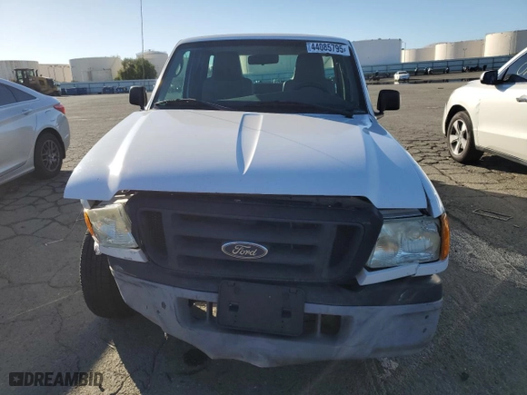 2005 Ford Ranger XL with VIN 1FTYR10D15PA18586, listed as a Copart auction lot 44085795 with 239,684 mi miles and Salvage Title. Bid and sale history available at carsss.com. Image 5.
