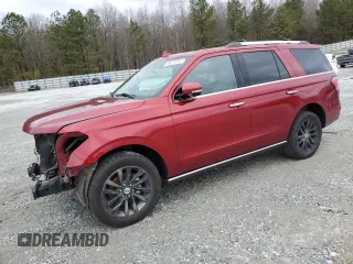 2019 Ford Expedition Limited with VIN 1FMJU1KT1KEA32172, listed as a Copart auction lot 85879264 with 111,276 mi miles and Salvage Title. Bid and sale history available at carsss.com. Image 1.