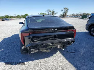 2025 Kia K4 LXS with VIN 3KPFT4DE2SE040332, listed as a Copart auction lot 49078615 with 8,977 mi miles and Salvage Title. Bid and sale history available at carsss.com. Image 6.