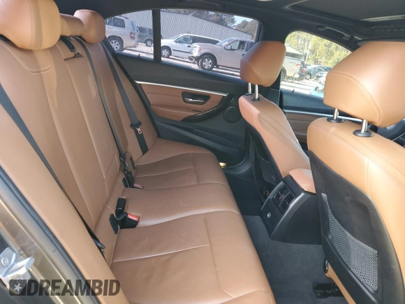 2016 BMW 3 Series 328i with VIN WBA8E9C52GK647432, listed as a Copart auction lot 48344095 with 77,960 mi miles and Salvage Title. Bid and sale history available at DreamBid. Image 11.