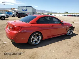 2016 BMW 4 Series 428i with VIN WBA3V7C59G5A25913, listed as a Copart auction lot 52879025 with 86,412 mi miles and Salvage Title. Bid and sale history available at carsss.com. Image 3.