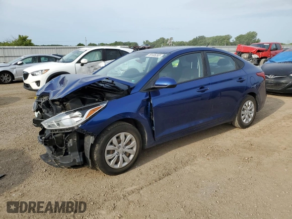 2019 Hyundai Accent SE with VIN 3KPC24A39KE071425, listed as a Copart auction lot 59105263 with 55,432 mi miles. Bid and sale history available at carsss.com. Image 1.