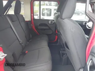 2018 Jeep Wrangler Unlimited Sahara with VIN 1C4HJXEG1JW310817, listed as a IAAI auction lot 42248374 with 64,516 mi miles and . Bid and sale history available at DreamBid. Image 8.