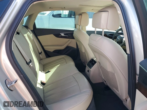2017 Audi A4 Prestige with VIN WAUFNAF4XHN053943, listed as a Copart auction lot 48106695 with 96,040 mi miles and Salvage Title. Bid and sale history available at carsss.com. Image 10.