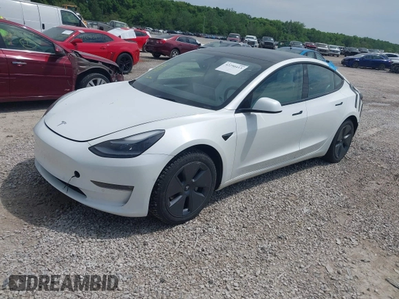 2022 Tesla Model 3 Long Range z VIN 5YJ3E1EB4NF165427, wystawiony jako IAAI lot #42290413 z przebiegiem 73 493 mil mil oraz . Historia ofert i sprzedaży dostępna na DreamBid. Obrazek 24.