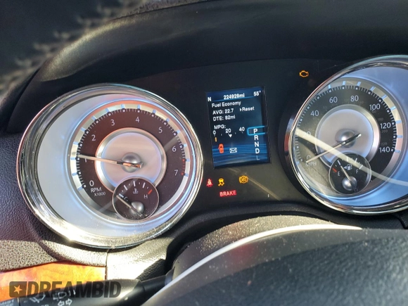 2014 Chrysler 300 with VIN 2C3CCAAGXEH203684, listed as a Copart auction lot 52162085 with 224,928 mi miles and Salvage Title. Bid and sale history available at carsss.com. Image 9.