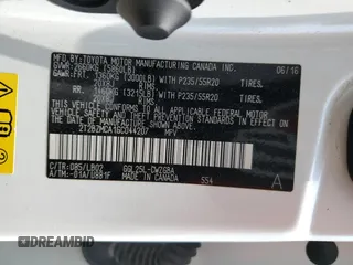 2016 Lexus RX 350 with VIN 2T2BZMCA1GC044207, listed as a Copart auction lot 54190245 with 156,285 mi miles and Salvage Title. Bid and sale history available at DreamBid. Image 13.