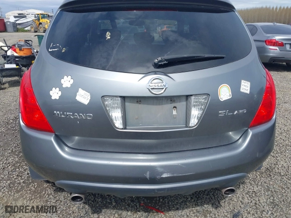 2005 Nissan Murano SL with VIN JN8AZ08W05W420532, listed as a IAAI auction lot 41991717 with 164,249 mi miles. Bid and sale history available at carsss.com. Image 6.