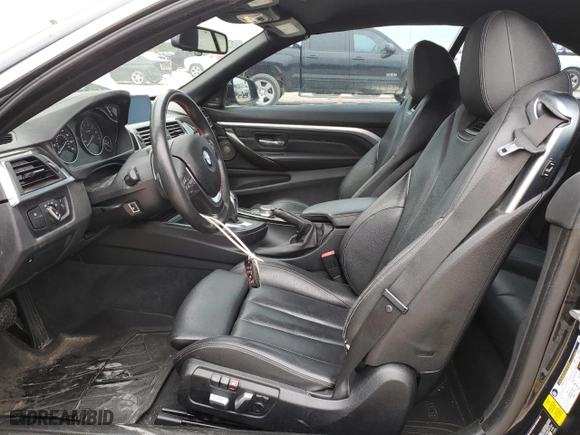 2018 BMW 4 Series 430i with VIN WBA4Z1C52JEE41444, listed as a Copart auction lot 46365525 with 56,335 mi miles and Salvage Title. Bid and sale history available at carsss.com. Image 7.