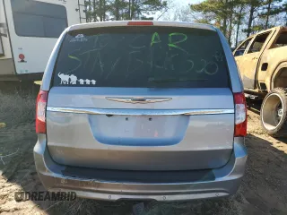 2016 Chrysler Town & Country S with VIN 2C4RC1HG7GR138236, listed as a Copart auction lot 46310005 with 0 mi miles and Salvage Title. Bid and sale history available at carsss.com. Image 6.