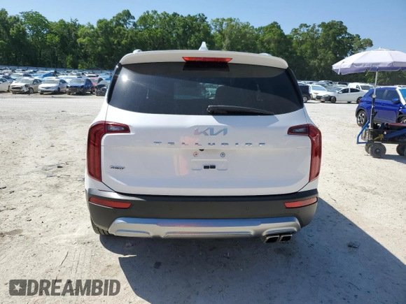 2022 Kia Telluride S with VIN 5XYP6DHC3NG241541, listed as a Copart auction lot 52464045 with 95,210 mi miles and Salvage title. Bid and sale history available at DreamBid. Image 6.