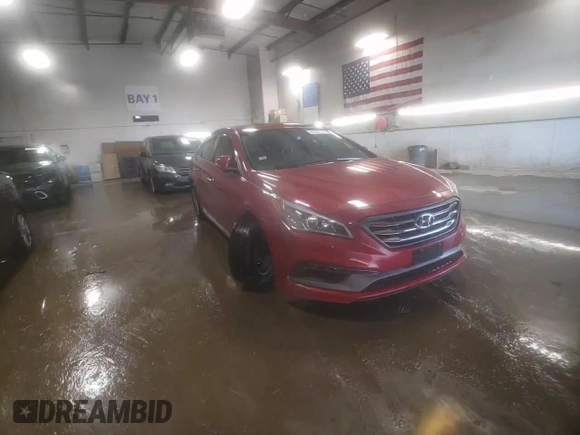 2017 Hyundai Sonata Sport with VIN 5NPE34AF5HH584093, listed as a Copart auction lot 48558775 with 54,950 mi miles and Salvage Title. Bid and sale history available at carsss.com. Image 13.