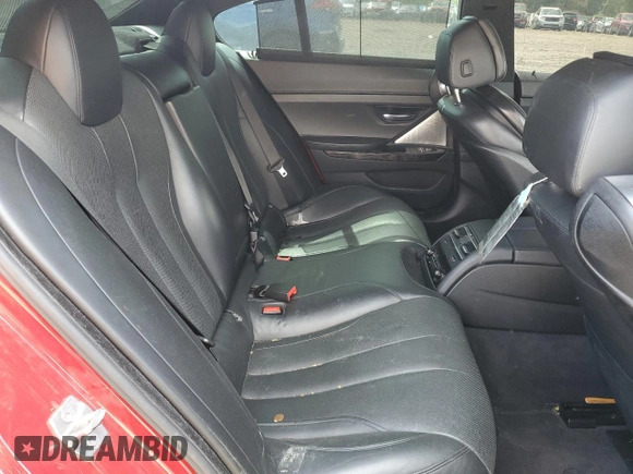 2013 BMW 6 Series 650i with VIN WBA6B2C59DDG66702, listed as a Copart auction lot 52327905 with 112,300 mi miles and Salvage Title. Bid and sale history available at DreamBid. Image 10.