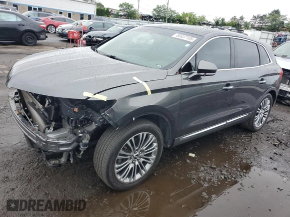 2018 Lincoln MKX Select z VIN 2LMPJ8KR3JBL21472, wystawiony jako Copart lot #60637105 z przebiegiem 70 107 mil mil oraz Szkoda całkowita • Salvage title. Historia ofert i sprzedaży dostępna na DreamBid. Obrazek 1.