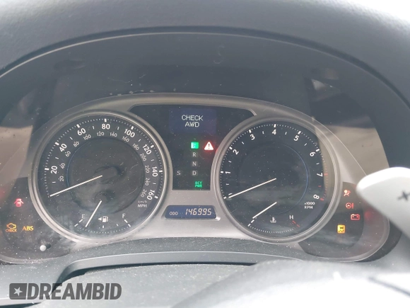2010 Lexus IS 250 with VIN JTHCF5C29A5038612, listed as a IAAI auction lot 42257923 with 146,995 mi miles and . Bid and sale history available at DreamBid. Image 7.