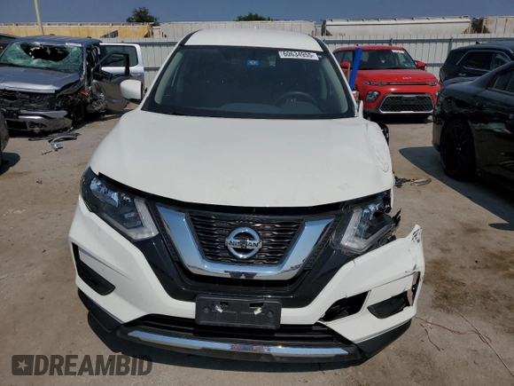 2017 Nissan Rogue S with VIN JN8AT2MV6HW006332, listed as a Copart auction lot 60634955 with Not provided miles and Salvage title. Bid and sale history available at DreamBid. Image 5.