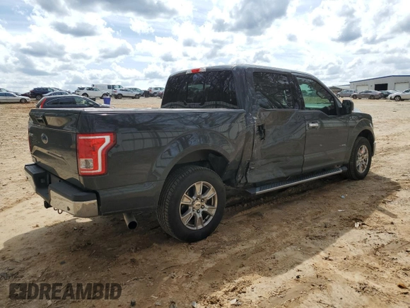 2017 Ford F-150 XL with VIN 1FTEW1CP3HKD80664, listed as a Copart auction lot 49312505 with 77,723 mi miles and Salvage Title. Bid and sale history available at carsss.com. Image 3.