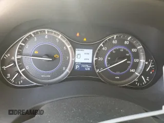 2018 Infiniti QX80 with VIN JN8AZ2NE9J9192420, listed as a Copart auction lot 71944594 with 74,376 mi miles and Salvage Title. Bid and sale history available at carsss.com. Image 9.