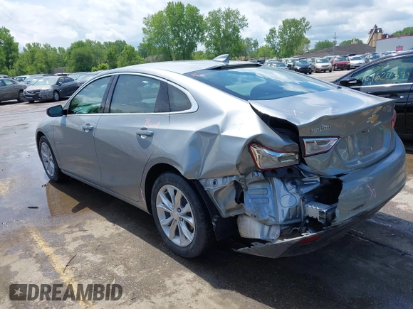 2025 Chevrolet Malibu LT with VIN 1G1ZD5ST7SF135128, listed as a IAAI auction lot 42174305 with 12,007 mi miles and . Bid and sale history available at DreamBid. Image 3.