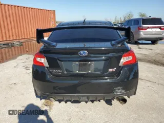 2015 Subaru WRX STI with VIN JF1VA2P69F9825358, listed as a Copart auction lot 46323585 with 86,250 mi miles and Salvage Title. Bid and sale history available at DreamBid. Image 6.