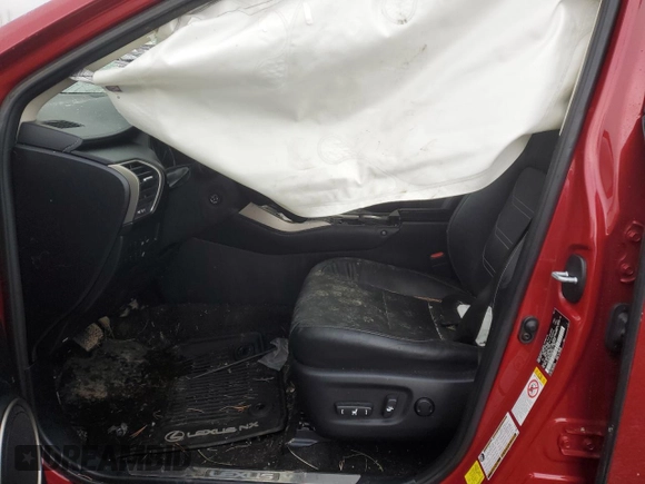 2017 Lexus NX 300h with VIN JTJBJRBZ1H2066124, listed as a Copart auction lot 84041074 with Not Provided miles and Salvage Title. Bid and sale history available at DreamBid. Image 7.