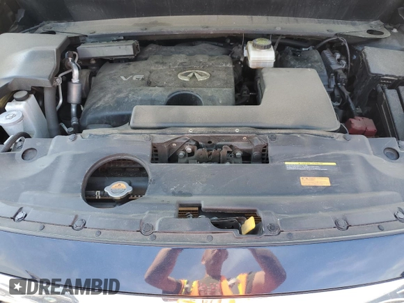 2020 Infiniti QX60 Luxe with VIN 5N1DL0MM2LC528742, listed as a Copart auction lot 56390605 with 66,786 mi miles and Salvage title. Bid and sale history available at DreamBid. Image 12.