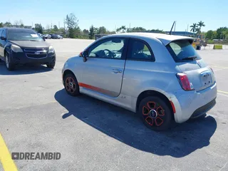 2014 FIAT 500e with VIN 3C3CFFGE7ET245232, listed as a IAAI auction lot 41780794 with 46,778 mi miles. Bid and sale history available at carsss.com. Image 3.