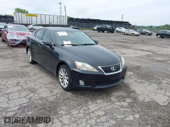 2009 Lexus IS 250 with VIN JTHCK262395032810, listed as a IAAI auction lot 42718026 with 260,679 mi miles and . Bid and sale history available at DreamBid. Image 1.