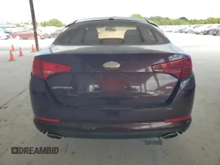 2013 Kia Optima LX with VIN 5XXGM4A76DG139737, listed as a Copart auction lot 55456005 with 141,849 mi miles and Salvage Title. Bid and sale history available at carsss.com. Image 6.
