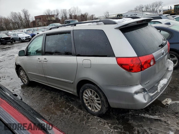 2009 Toyota Sienna XLE with VIN 5TDBK22C59S024455, listed as a Copart auction lot 44495215 with 215,282 mi miles and Salvage Title. Bid and sale history available at DreamBid. Image 2.