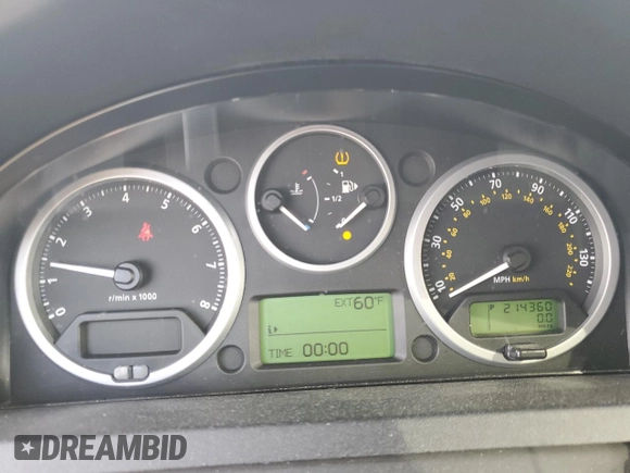 2007 Land Rover LR3 SE with VIN SALAE25447A431273, listed as a Copart auction lot 45793985 with 214,360 mi miles and Salvage title. Bid and sale history available at DreamBid. Image 9.