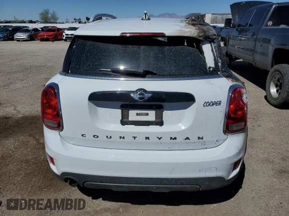 2017 MINI Countryman Cooper with VIN WMZYS7C30H3E06658, listed as a Copart auction lot 49873575 with 91,221 mi miles and Clean title. Bid and sale history available at DreamBid. Image 6.