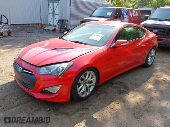2016 Hyundai Genesis Coupe 3.8L Base with VIN KMHHT6KJ4GU132745, listed as a IAAI auction lot 42498729 with 153,572 mi miles and . Bid and sale history available at DreamBid. Image 17.